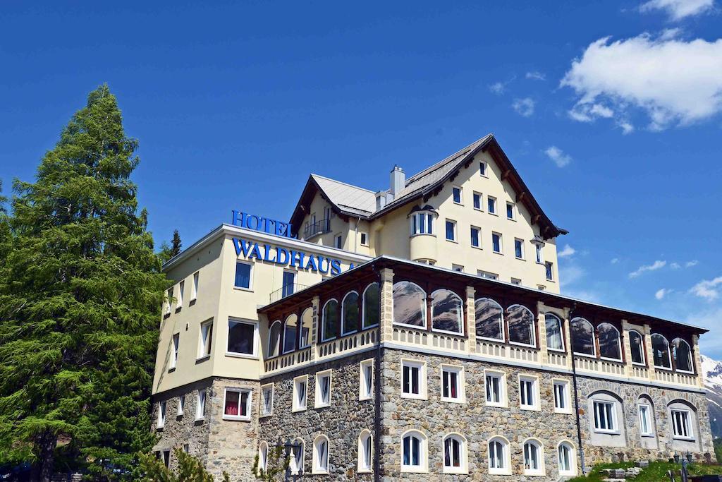 Hotel Waldhaus Am See São Moritz Exterior foto